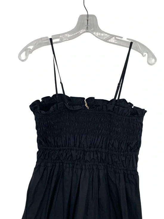 By Together Catch My Breath Black Cotton Anthropologie Midi Dress New - Picture 11 of 11